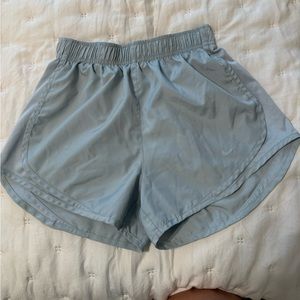 Light gray nike shorts!